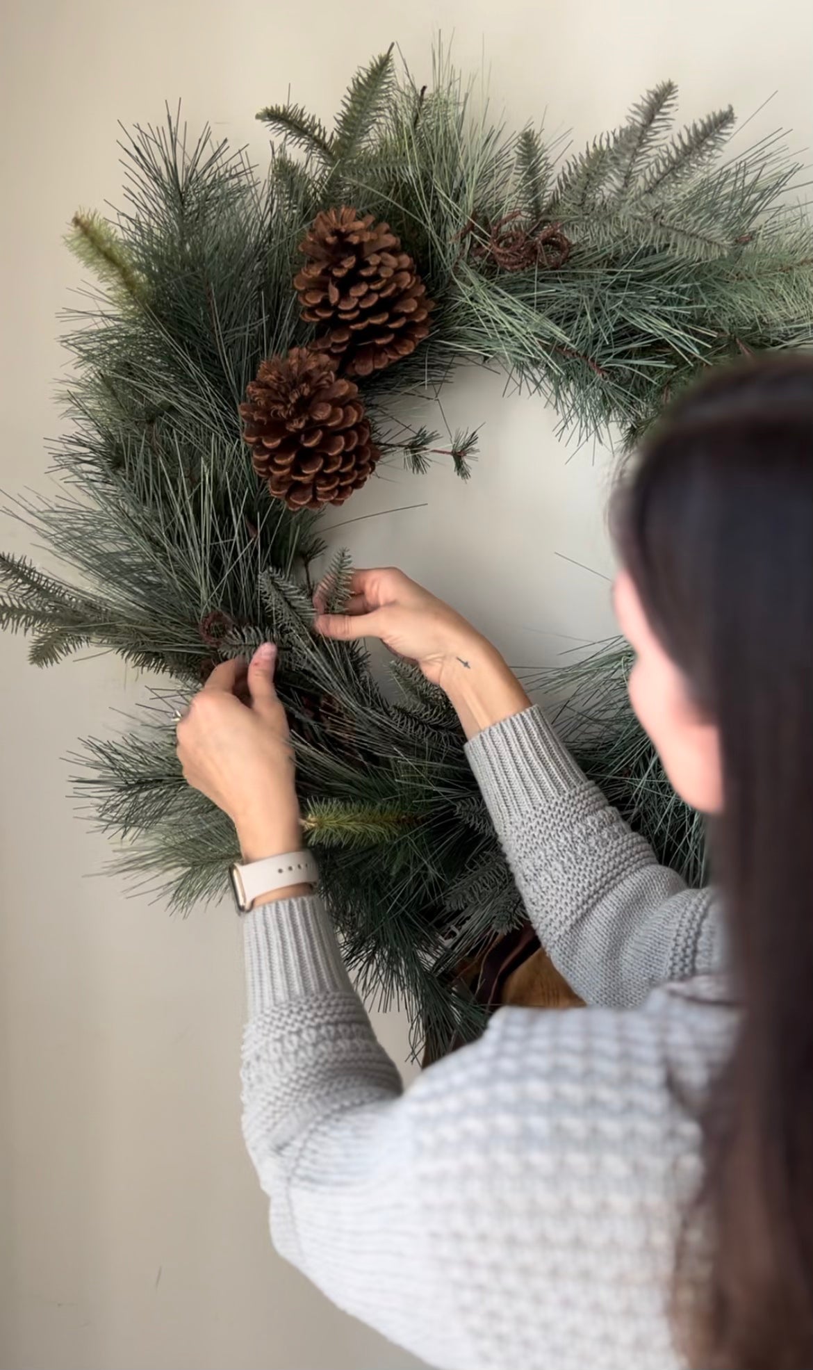 Christmas Past Wreath 30"