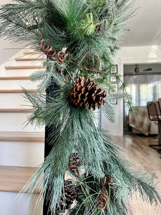 Christmas Past Garland 6'