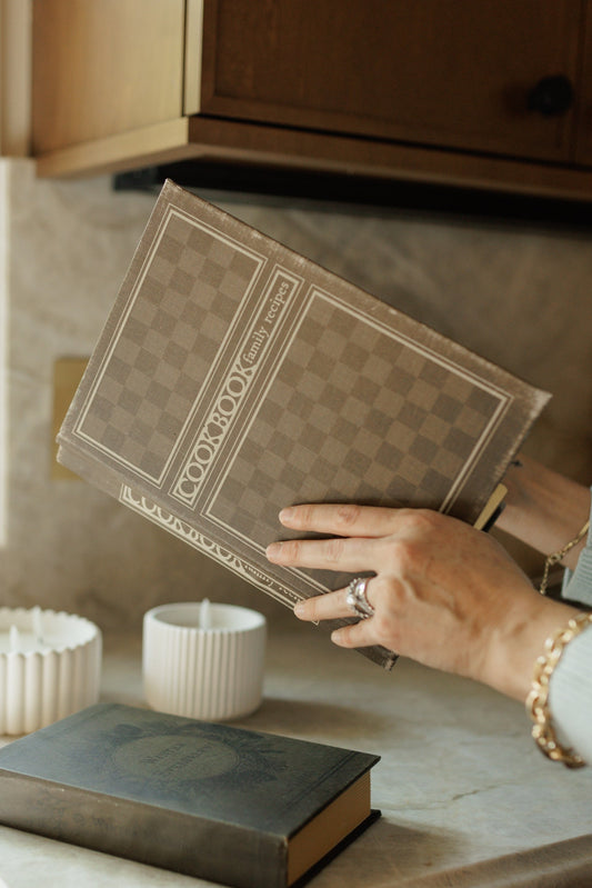 Vintage Brown Recipe Set