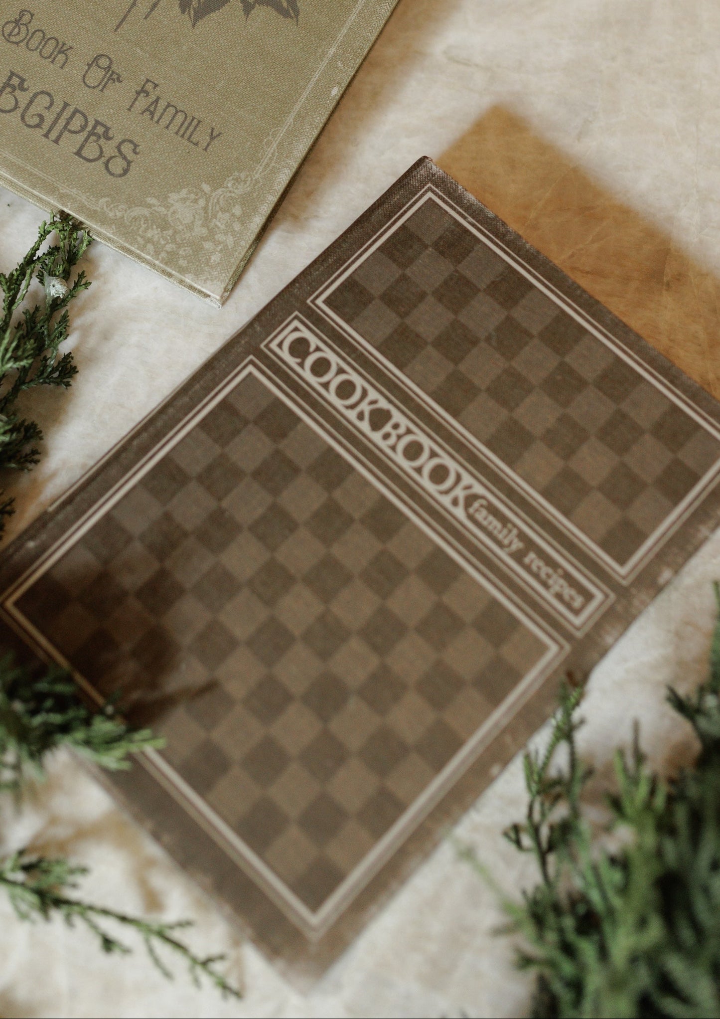 Vintage Brown Recipe Set